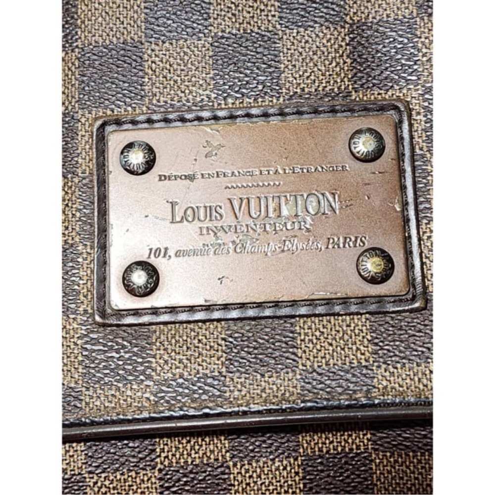 Louis Vuitton shoulder Damier Ebene bag PM Brooklyn Brown - Picture 13 of 17